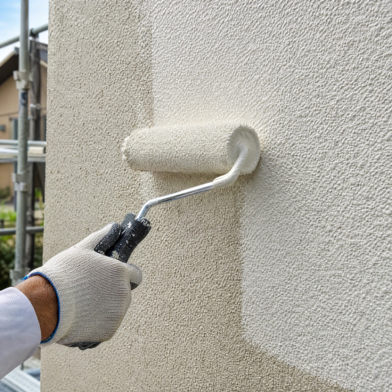 Fassadendetail nach der Instandsetzung